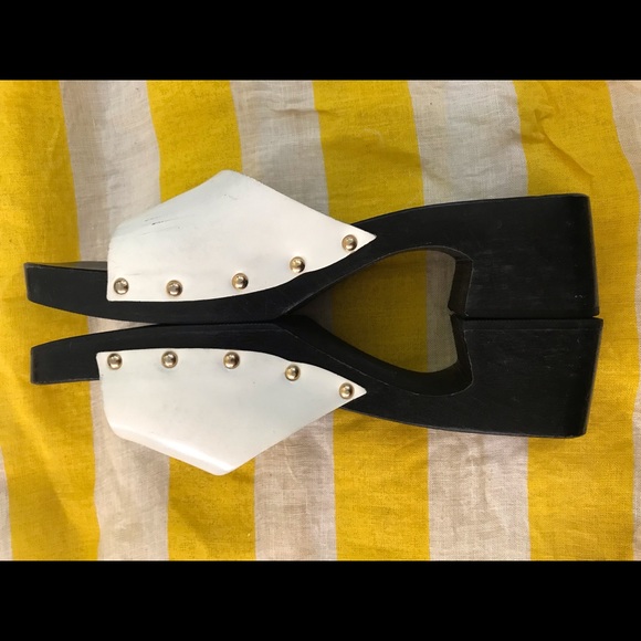 Vintage Gucci wooden clog - Picture 5 of 7